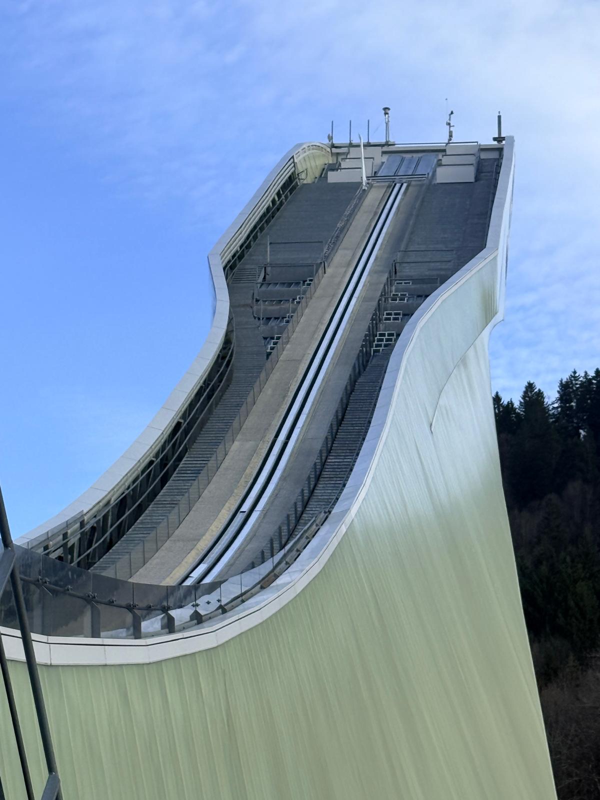 Olympia-Schanze Nahaufnahme